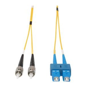 Tripp Lite   2M Duplex Singlemode 9/125 Fiber Optic Patch Cable SC/ST 6′ 6ft 2 Meter patch cable 2 m yellow N354-02M