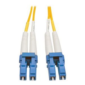 Tripp Lite   15M Duplex Singlemode 9/125 Fiber Optic Patch Cable LC/LC 50′ 50ft 15 Meter patch cable 15 m N370-15M