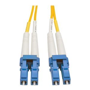 Tripp Lite   20M Duplex Singlemode 9/125 Fiber Optic Patch Cable LC/LC 66′ 66ft 20 Meter patch cable 20 m yellow N370-20M