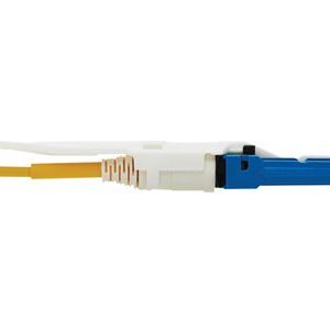 Tripp Lite   400G Duplex Singlemode 9/125 OS2 Fiber Optic Cable (CS-UPC/CS-UPC), Round LSZH Jacket, Yellow, 1 m network cable 1 m blue, yellow N381C-01M