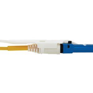 Tripp Lite   400G Duplex Singlemode 9/125 OS2 Fiber Optic Cable (CS-UPC/CS-UPC), Round LSZH Jacket, Yellow, 3 m network cable 3 m blue, yellow N381C-03M