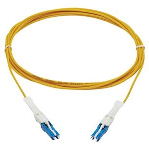 Tripp Lite   400G Duplex Singlemode 9/125 OS2 Fiber Optic Cable (CS-UPC/CS-UPC), Round LSZH Jacket, Yellow, 5 m network cable 5 m blue, yellow N381C-05M