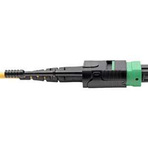 Tripp Lite   MTP/MPO (APC) Singlemode Slim Trunk Cable, 24-Strand, 40/100 GbE, 40/100GBASE-PLR4, Plenum, 6mm Dual Jacket, 15 m (49 ft.) tr… N392-15M-3X8-AP