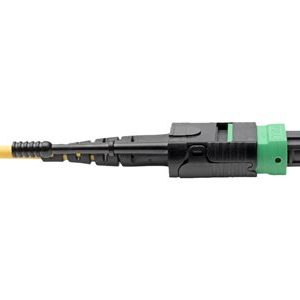 Tripp Lite   MTP/MPO (APC) Singlemode Slim Trunk Cable, 24-Strand, 40/100 GbE, 40/100GBASE-PLR4, Plenum, 6mm Dual Jacket, 23 m (75 ft.) tr… N392-23M-3X8-AP