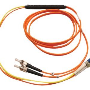 Tripp Lite   2M Fiber Optic Mode Conditioning Patch Cable ST/LC 6′ 6ft 2 Meter mode conditioning cable 2 m yellow, orange N422-02M