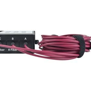 Tripp Lite   OM4 Fiber Breakout Cassette w/Built-In MTP Cables, 40 GB to 10 GB, (x3) 8-Fiber OM4 MTP/MPO to (x12) LC Duplex fiber optic cass… N482-3M8L12-B
