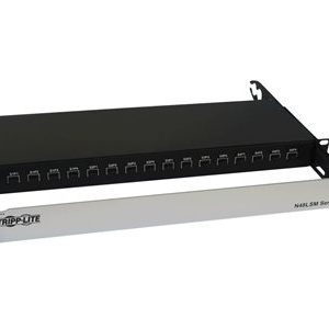 Tripp Lite   Spine-Leaf MPO Panel with Key-Up to Key-Up MTP/MPO Adapter 12F MTP/MPO-PC M/M, 8F OM4 Multimode, 16 x 16 Ports, 1U patch panel 1… N48LSM-16X16
