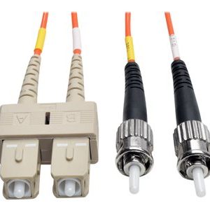 Tripp Lite   2M Duplex Multimode 50/125 Fiber Optic Patch Cable SC/ST 6′ 6ft 2 Meter patch cable 2 m orange N504-02M