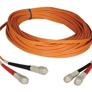 Tripp Lite   9M Duplex Multimode 50/125 Fiber Optic Patch Cable SC/SC 30′ 30ft 9 Meter patch cable 9 m orange N506-09M