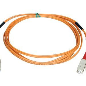 Tripp Lite   5M Duplex Multimode 50/125 Fiber Optic Patch Cable LC/SC 16′ 16ft 5 Meter patch cable 5 m orange N516-05M