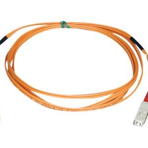 Tripp Lite   30M Duplex Multimode 50/125 Fiber Optic Patch Cable LC/SC 100′ 100ft 30 Meter patch cable 30 m orange N516-30M