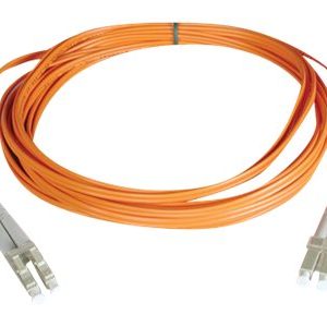 Tripp Lite   100M Duplex Multimode 50/125 Fiber Optic Patch Cable LC/LC 328′ 328ft 100 Meter patch cable 100 m orange N520-100M