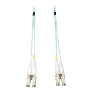 Tripp Lite   1M 10Gb Duplex Multimode 50/125 OM3 LSZH Fiber Patch Cable LC/LC Aqua 1 Meter patch cable 1 m aqua N820-01M