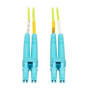 Tripp Lite   LC to LC Multimode Duplex Fiber Optics Patch Cable, 2 Meter 100Gb, 50/125, OM5, LC/LC, Lime Green patch cable 2 m lime green N820-02M-OM5