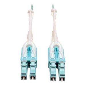 Tripp Lite   2M 10Gb 50/125 OM3 Fiber Cable Push/Pull Tabs LC/LC 2 Meters patch cable 2 m aqua N820-02M-T