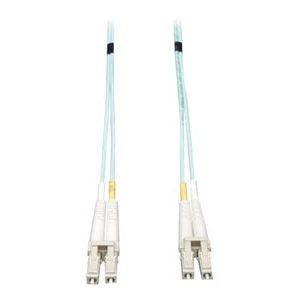 Tripp Lite   3M 10Gb Duplex Multimode 50/125 OM3 LSZH Fiber Patch Cable LC/LC Aqua 3 Meters patch cable 3 m aqua N820-03M