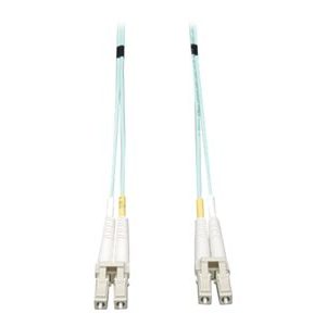 Tripp Lite   10M 10Gb Duplex Multimode 50/125 OM3 LSZH Fiber Patch Cable LC/LC Aqua 10 Meters patch cable 10 m aqua N820-10M
