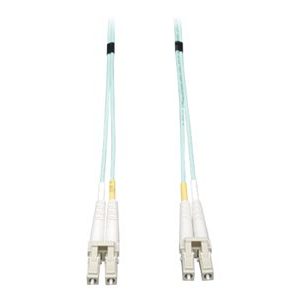 Tripp Lite   25M 10Gb Duplex Multimode 50/125 OM3 LSZH Fiber Patch Cable LC/LC Aqua 25 Meters patch cable 25 m aqua N820-25M