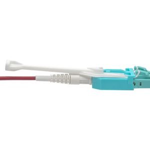 Tripp Lite   2M 10 Gb Duplex Multimode 50/125 OM4 LSZH Fiber Patch Cable (LC/LC), Push/Pull Tabs, Magenta, 2 m (6.5 ft.) patch cable 2 m mag… N821-02M-MG-T