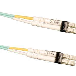 Tripp Lite   2M 10Gb Duplex Multimode 50/125 OM3 LSZH Fiber Optic Patch Cable Mini-LC / Mini-LC Aqua 6′ 6ft 2 Meter patch cable 2 m aqua N838-02M