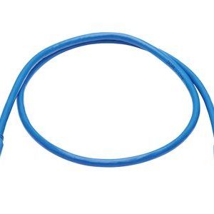 Tripp Lite   M12 X-Code Cat6a 10G F/UTP CMR-LP Shielded Ethernet Cable (M12 M/RJ45 M), IP68, PoE, Blue, 2 m (6.6 ft.) network cable TAA Co… NM12-6A2-02M-BL