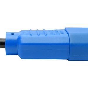 Tripp Lite   4ft Computer Power Cord Extension Cable C14 to C13 Blue 10A 18AWG 4′ power extension cable IEC 60320 C14 to IEC 60320 C13 4 ft P004-004-BL