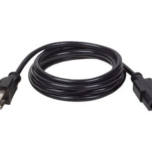 Tripp Lite   12ft Computer Power Cord Cable 5-15P to C13 10A 18AWG 12′ power cable NEMA 5-15 to IEC 60320 C13 12 ft P010-012