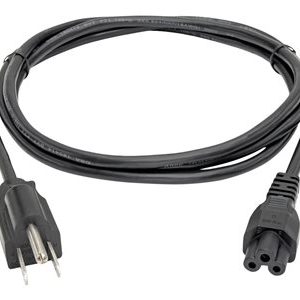 Tripp Lite   6ft Laptop / Notebook Power Cord Cable 5-15P to C5 7A 18AWG 6′ power cable IEC 60320 C5 to NEMA 5-15 6 ft P013-006