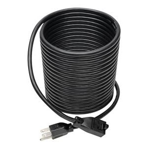 Tripp Lite   25ft Power Cord Extension Cable Standard 16 AWG 5-15P 5-15R 13A 25′ power extension cable NEMA 5-15 to NEMA 5-15P 25 ft P024-025-13A