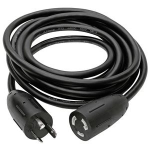 Tripp Lite   15ft Power Cord Extension Cable L5-20P to L5-20R with Locking Connectors Heavy Duty 20A 12AWG 15′ power extension cable NEMA L5-2… P046-015-LL