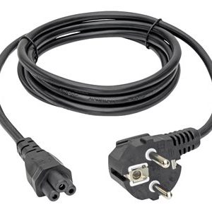 Tripp Lite   6ft 2-Prong Computer Power Cord European Cable C5 to SCHUKO CEE 7/7 Plug 2.5A 6′ power cable IEC 60320 C5 to CEE 7/7 5.9 in P058-006
