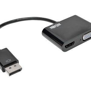 Tripp Lite   DisplayPort 1.2 to HDMI VGA Adapter Converter 4Kx2K 50 Pack video converter black P136-06N-HVV2BP