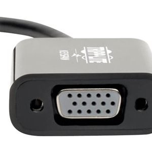 Tripp Lite   Keyspan Mini DisplayPort 1.2 to VGA Adapter Active 1080p Black mDP to VGA video converter black P137-06N-VGAV2B