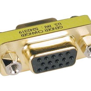Tripp Lite   Compact / Slimline Gold VGA Video Coupler Gender Changer HD15 F/F VGA gender changer P160-000