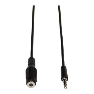 Tripp Lite   25ft Mini Stereo Audio Extension Cable Shielded 3.5mm M/F 25′ audio extension cable 25 ft P311-025