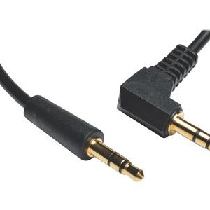 Tripp Lite   1ft Mini Stereo Audio Cable with One Right Angle plug 3.5mm M/M 1′ audio cable 1 ft P312-001-RA