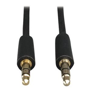 Tripp Lite   3ft Mini Stereo Audio Dubbing Cable 3.5mm Connectors M/M 3′ audio cable 3 ft P312-003