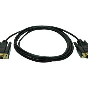 Tripp Lite   6ft Null Modem Serial DB9 RS232 Cable Adapter Gold M/F 6′ null modem cable DB-9 to DB-9 6 ft P454-006