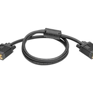 Tripp Lite   3ft VGA Coax Monitor Cable with RGB High Resolution HD15 M/M 3′ VGA cable 3 ft P502-003