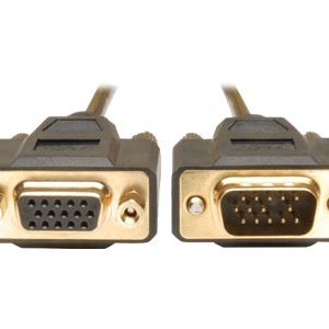 Tripp Lite   10ft VGA Monitor Extension Gold Cable Shielded HD15 M/F 10′ VGA extension cable 10 ft P510-010