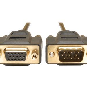 Tripp Lite   25ft VGA Monitor Extension Gold Cable Shielded HD15 M/F 25′ VGA extension cable 25 ft P510-025