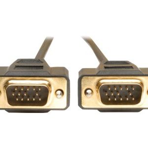 Tripp Lite   6ft VGA Monitor Gold Cable Molded Shielded HD15 M/M 6′ VGA cable 6 ft P512-006