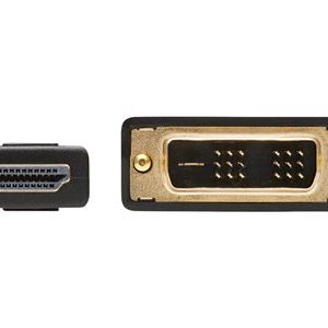 Tripp Lite   Safe-IT HDMI-to-DVI Cable Antibacterial M/M DVI-D Single Link, 1920 x 1200 @ 60 Hz, Black, 6 ft. adapter cable HDMI / DVI 6 ft P566AB-006