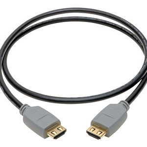 Tripp Lite   High-Speed HDMI Cable with Gripping Connectors 4K 60 Hz 4:4:4 M/M Black 3ft HDMI cable 3 ft P568-003-2A