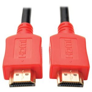 Tripp Lite   6ft High Speed HDMI Cable Digital A/V UHD HDMI 4Kx2K M/M Red 6′ HDMI cable 6 ft P568-006-RD