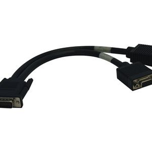 Tripp Lite   1ft DMS-59 to 2x VGA Splitter Cable M/Fx2 1′ VGA cable 1 ft P574-001