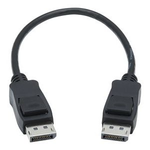 Tripp Lite   DisplayPort 1.4 Cable with Latching Connectors 8K UHD, HDR, 4:2:0, HDCP 2.2, M/M, Black, 1 ft. DisplayPort cable DisplayPort to D… P580-001-V4