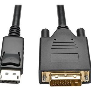 Tripp Lite   6ft DisplayPort to DVI / DP to DVI Adpater Active Converter DPort 1.2 M/M 6′ display cable 6 ft P581-006-V2