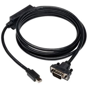 Tripp Lite   6ft Mini DisplayPort to VGA Adapter Converter Cable mDP to VGA M/M 6′ display cable 6 ft P586-006-VGA