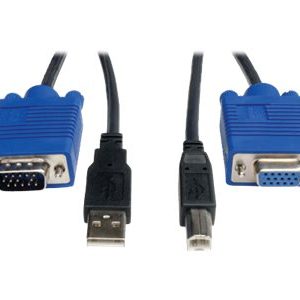 Tripp Lite   6ft KVM Switch USB Cable Kit for KVM Switch B006-VU4-R 6′ video / USB cable 6 ft P758-006